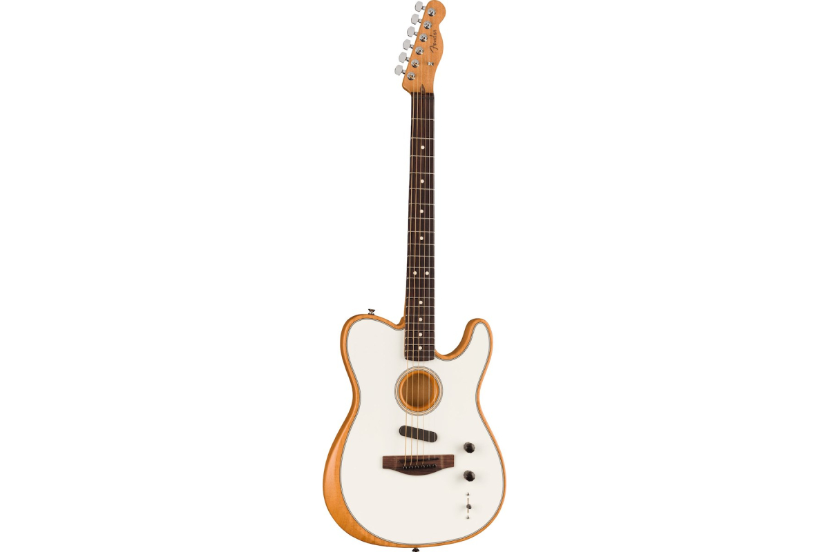 FENDER ACOUSTASONIC PLAYER TELECASTER ARCTIC WHITE Электрогитара