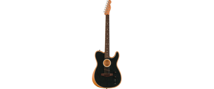 FENDER ACOUSTASONIC PLAYER TELECASTER BRUSHED BLACK Электрогитара