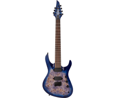 JACKSON PRO SIGNATURE CHRIS BRODERICK SOLOIST HT7P GLOSS TRANSPARENT BLUE Електрогітара