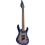 JACKSON PRO SIGNATURE CHRIS BRODERICK SOLOIST HT7P GLOSS TRANSPARENT BLUE Электрогитара