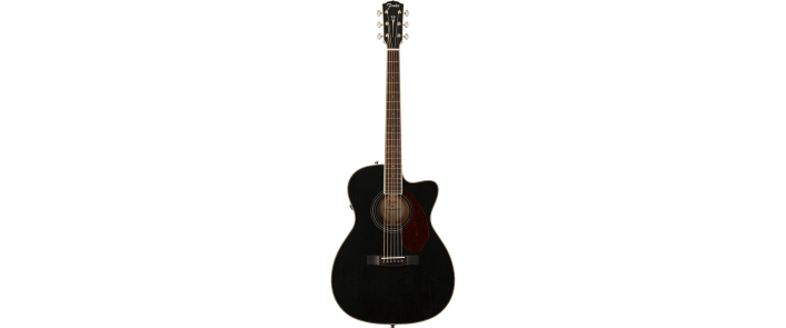 FENDER PM-3CE TRIPLE-O MAHOGANY BLACK TOP LTD Гітара електроакустична