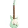 FENDER PLAYER STRATOCASTER PF SURF GREEN w/MATCHING HEADSTOCK LTD Электрогитара