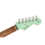 FENDER PLAYER STRATOCASTER PF SURF GREEN w/MATCHING HEADSTOCK LTD Электрогитара