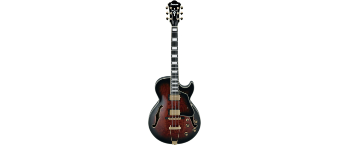 Гитара полуакустическая IBANEZ AG95QA-DBS