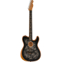 FENDER AMERICAN ACOUSTASONIC TELECASTER BLACK PAISLEY LTD Электрогитара