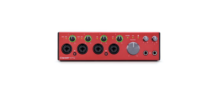 FOCUSRITE Clarett+ 4Pre Аудіоінтерфейс
