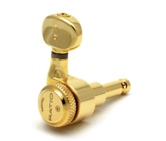 Кілки для гітари GRAPH TECH PRL-8731-G0 Electric Locking 6 In-line Classic Gold 2 Pin