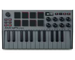 AKAI MPK Mini MK3 Grey MIDI клавіатура