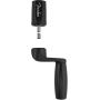 FENDER TURBOTUNE STRING WINDER BLACK Ключ для намотування струн