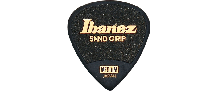Медиатор IBANEZ PA16MSG-BK WIZARD MEDIUM SAND GRIP PICK BLACK