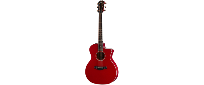 TAYLOR GUITARS 214CE-RED DLX Гітара електроакустична