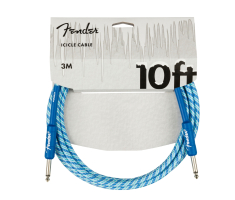 Кабель інструментальний FENDER CABLE ICICLE HOLIDAY 10' BLUE