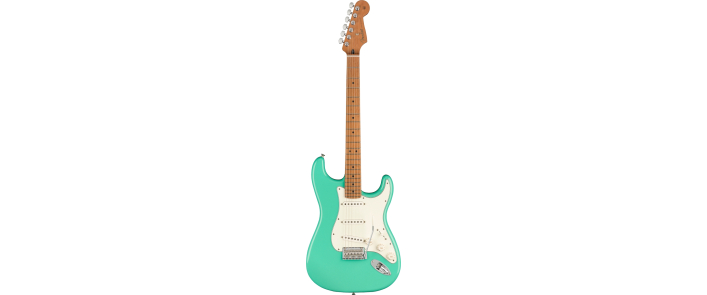 FENDER PLAYER STRAT LTD ROASTED MAPLE MN SEAFOAM GREEN Электрогитара