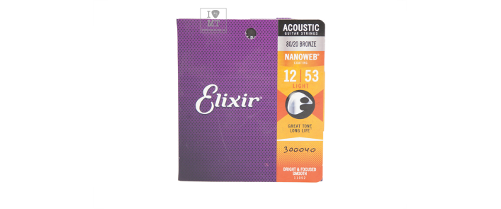 Струни для акустичних гітар ELIXIR AC NW L