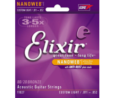 Струни для акустичних гітар ELIXIR AC NW CL