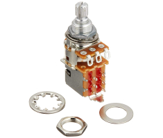 Потенциометр пуш-пул FENDER POTENTIOMETER PUSH-PULL 250K SPLIT