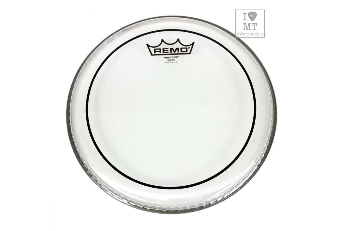 Пластик для барабана REMO PINSTRIPE 10 CLEAR