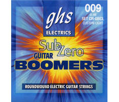 GHS STRINGS SUB-ZERO BOOMERS SET Струни для електрогітар