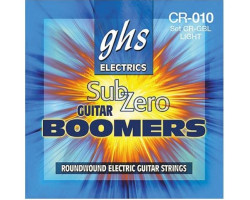 GHS STRINGS SUB-ZERO BOOMERS SET CR-GBL  Струни для електрогітар