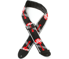 GIBSON ASGG-600 WOVEN STYLE 2 STRAP W GIBSON LOGO Ремень гитарный