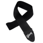 GIBSON ASGSB-10 REGULAR STYLE 2 SAFETY STRAP JET BLACK Ремень гитарный
