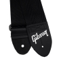 GIBSON ASGSB-10 REGULAR STYLE 2 SAFETY STRAP JET BLACK Ремень гитарный
