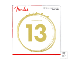 Струны для акустических гитар FENDER 70M 80/20 BRONZE ACOUSTIC STRING 13-56