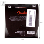 Струны для акустических гитар FENDER 70M 80/20 BRONZE ACOUSTIC STRING 13-56