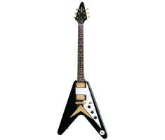 EPIPHONE 1958 KORINA FLYING V EBONY Электрогитара
