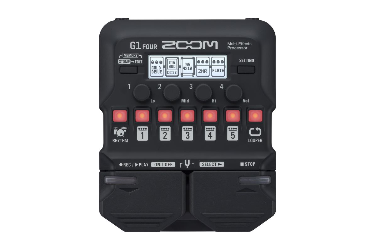 Гитарный процессор эффектов ZOOM G1 FOUR