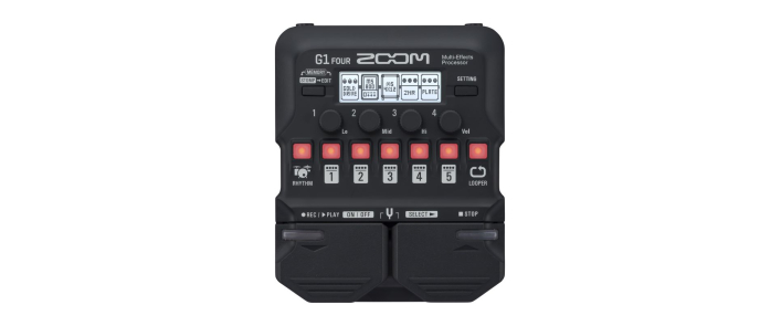 Гитарный процессор эффектов ZOOM G1 FOUR