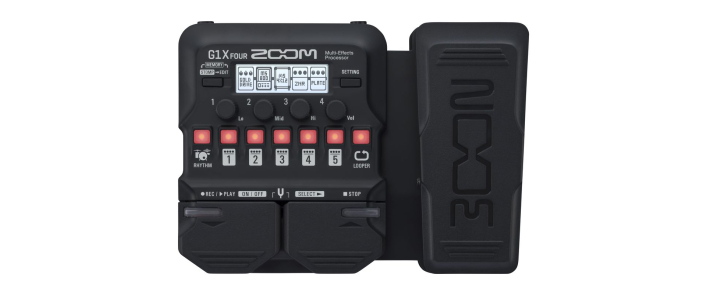 Процесор ефектів ZOOM G1X FOUR