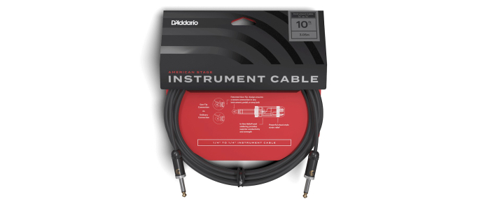 D'ADDARIO PW-AMSG-10 Кабель инструментальный