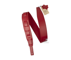 TROPAEIS LEATHER Double Rock Red Ремень гитарный