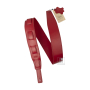 TROPAEIS LEATHER Double Rock Red Ремень гитарный