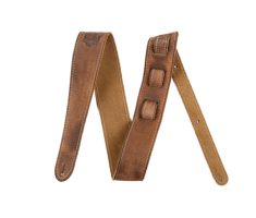 Ремень гитарный FENDER ROAD WORN STRAP BROWN