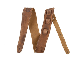 Ремень гитарный FENDER ROAD WORN STRAP BROWN