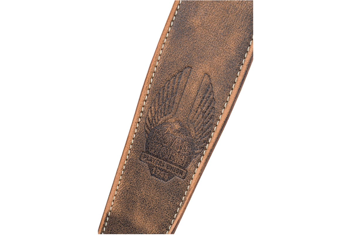 Ремень гитарный FENDER ROAD WORN STRAP BROWN