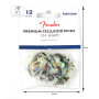 Набор медиаторов FENDER 351 PREMIUM CELLULOID ABALONE MEDIUM