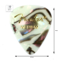 Набор медиаторов FENDER 351 PREMIUM CELLULOID ABALONE MEDIUM