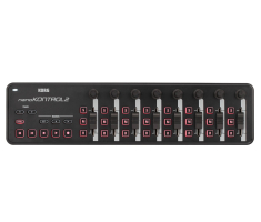 MIDI контроллер KORG NANOKONTROL 2 BK MIDI контроллер KORG NANOKONTROL 2 BK