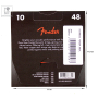 Струны для акустических гитар FENDER 880XL 80/20 DURA-TONE COATED ACOUSTIC STRINGS 10-48