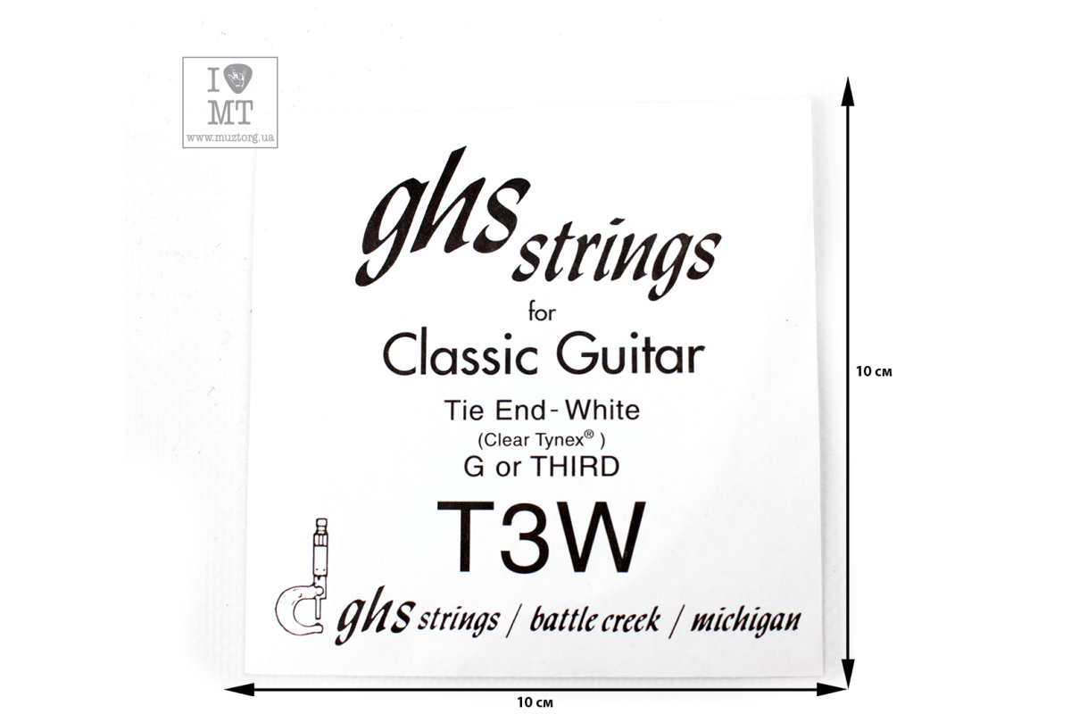 Струна для класичної гітари GHS STRINGS T3W SINGLE STRING CLASSIC
