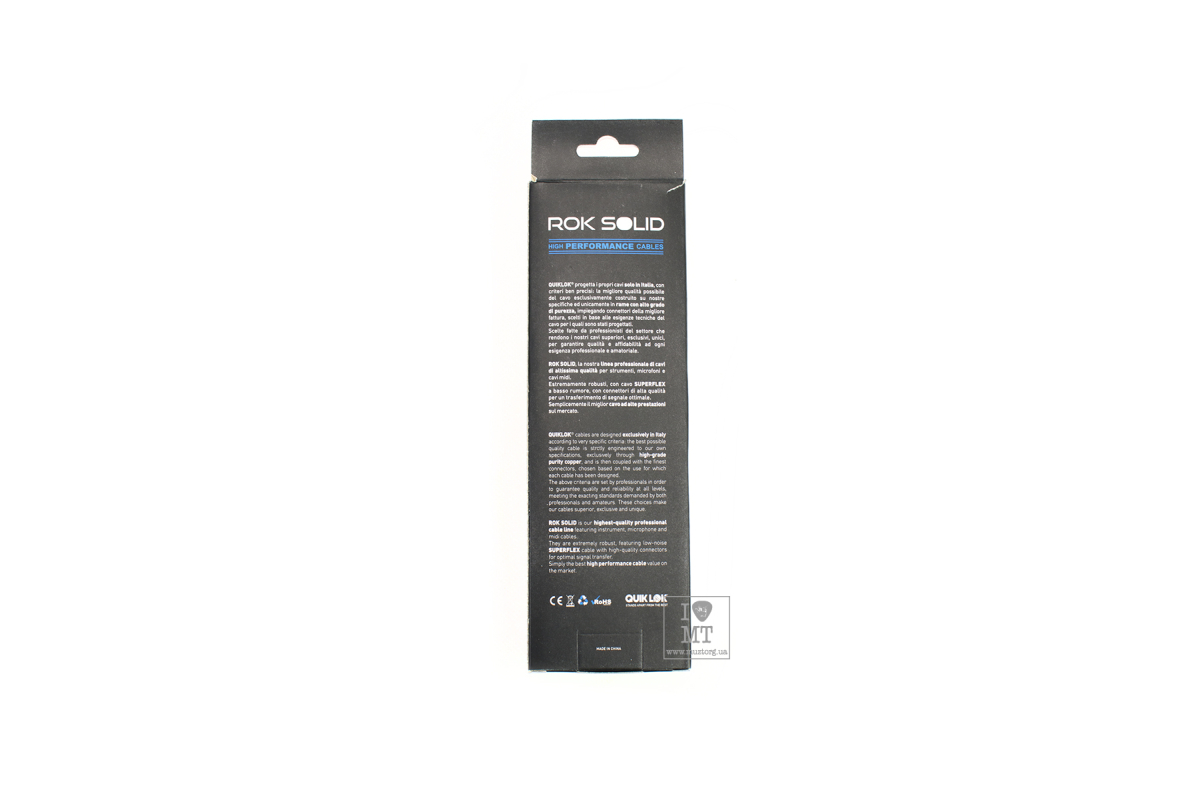 Кабель микрофонный QUIK LOK RKSM340-3