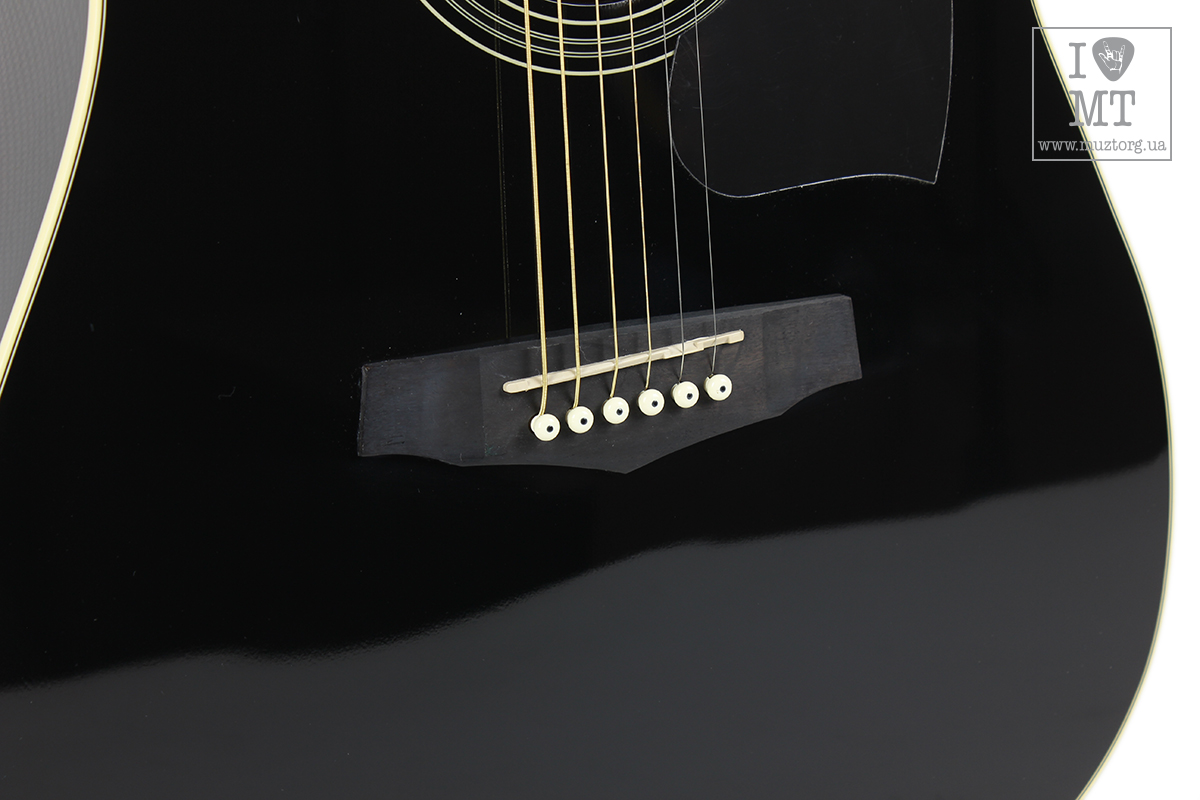 IBANEZ PF15ECE BK Гітара електроакустична