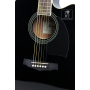IBANEZ PF15ECE BK Гітара електроакустична