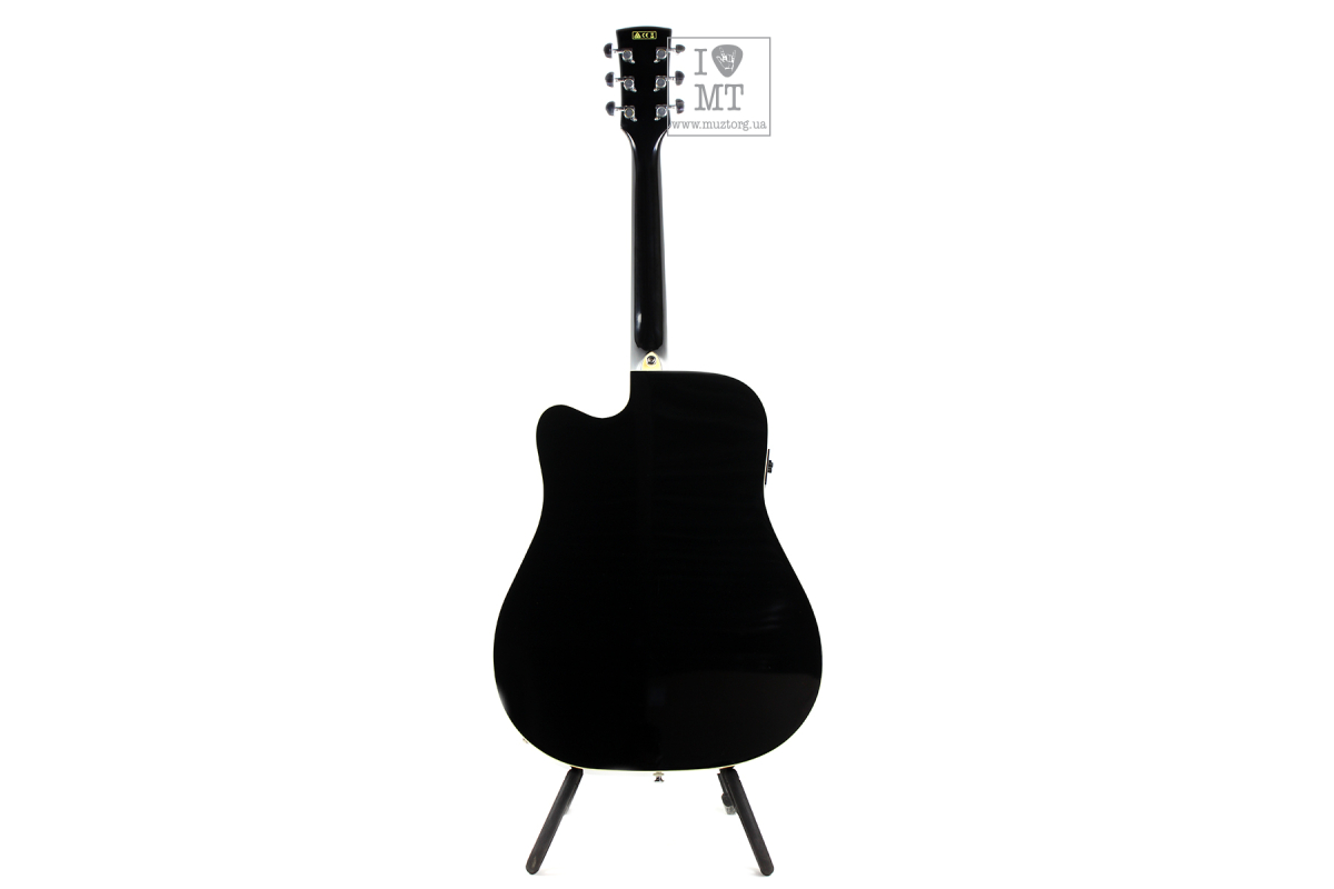 IBANEZ PF15ECE BK Гітара електроакустична