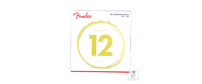 Струны для акустических гитар FENDER 70L BRONZE ACOUSTIC STRING 12-52
