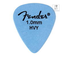 FENDER 351 MATTE DELRIN BLUE H Медиатор