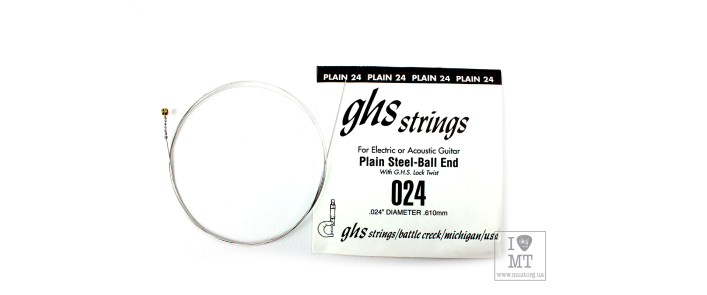 Струна для акустической гитары GHS STRINGS 024